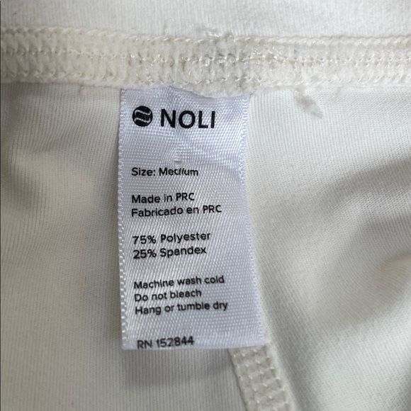 NOLI Yoga Limitless Leggings 28” in Vanilla / Cream Size M - Picture 9 of 9